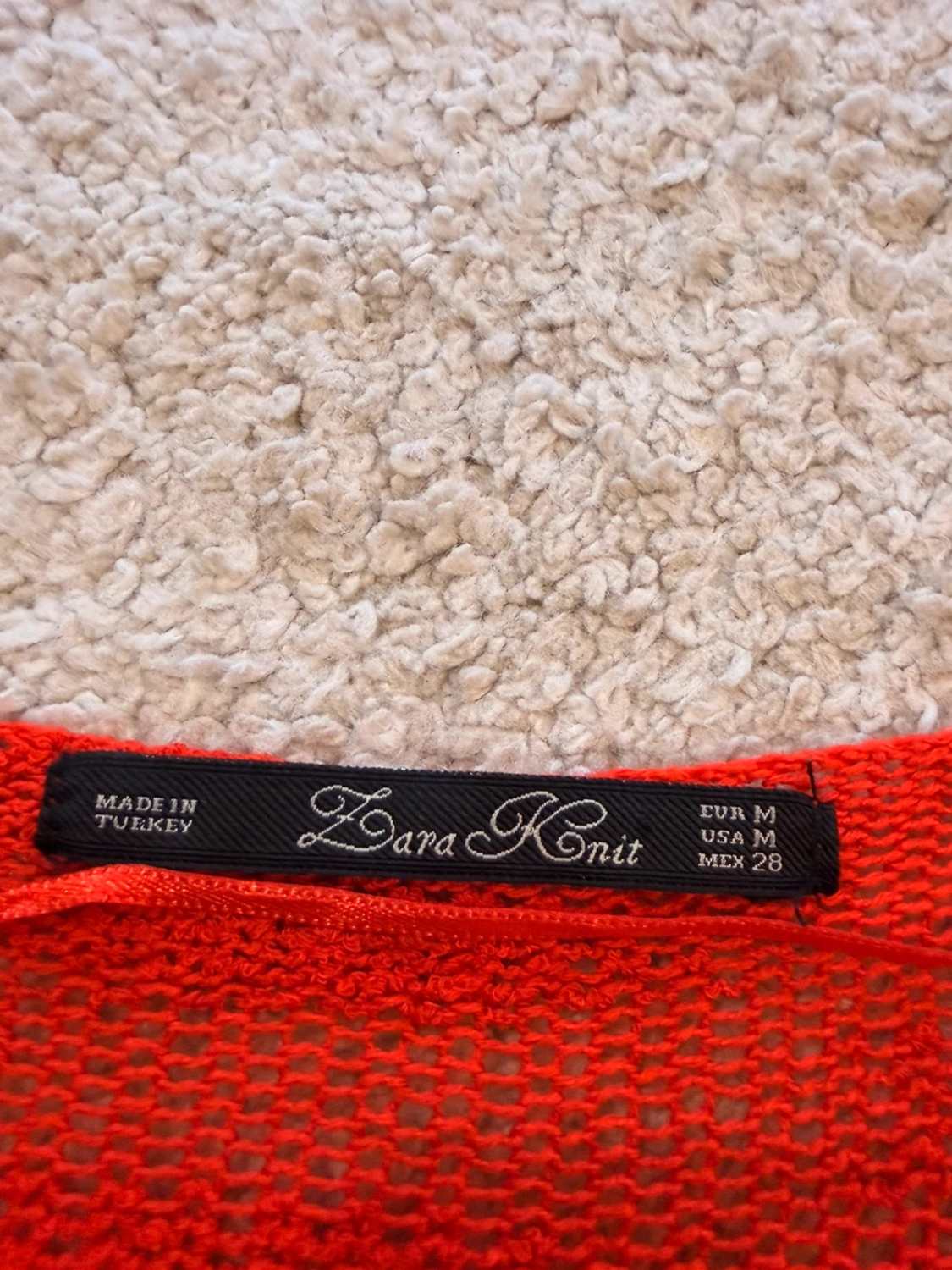 Cardigan Zara Knit - Rouge - Femme (M)