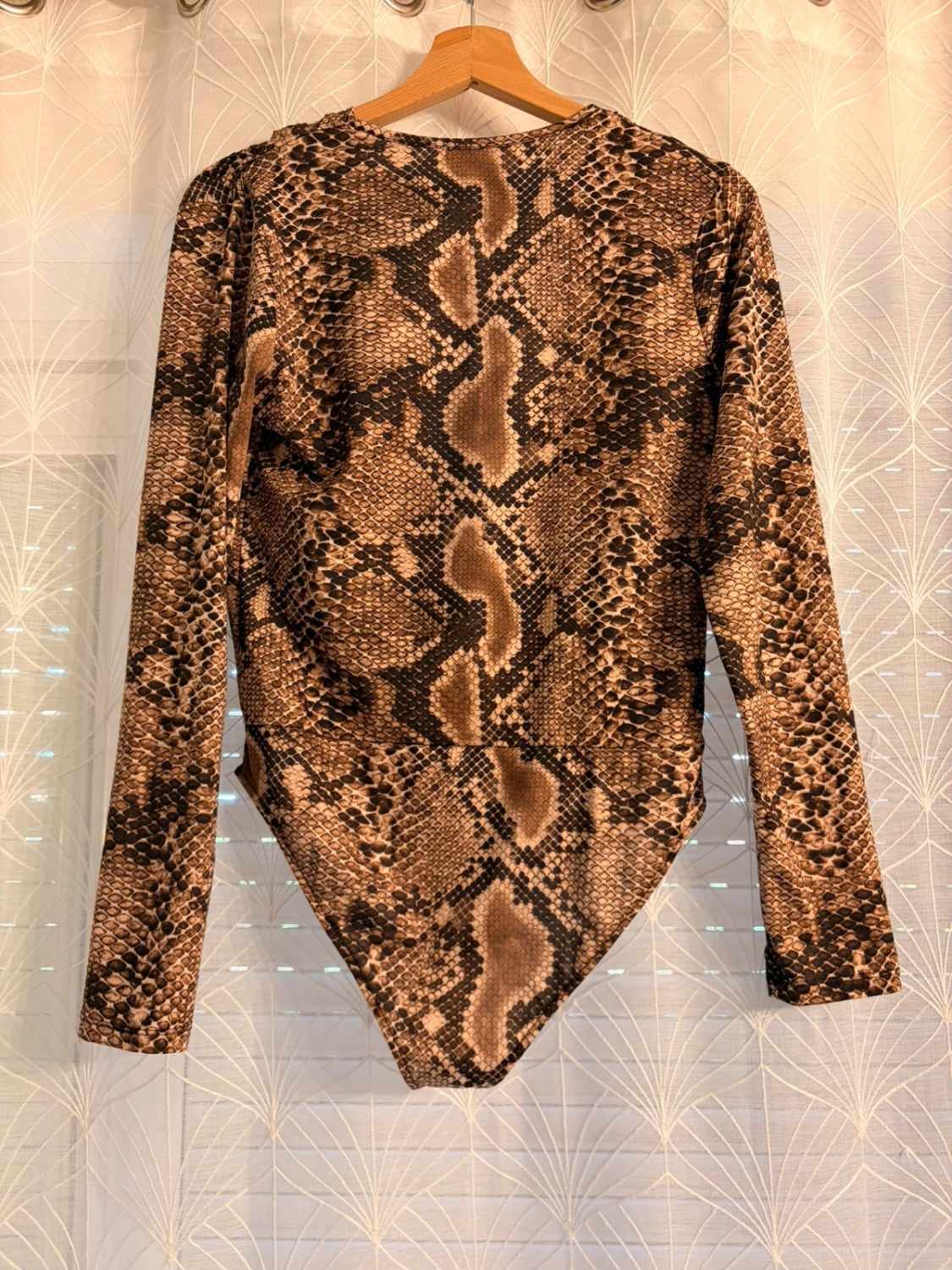 Body Zara Trafaluc - Motif Serpent - Femme (M)