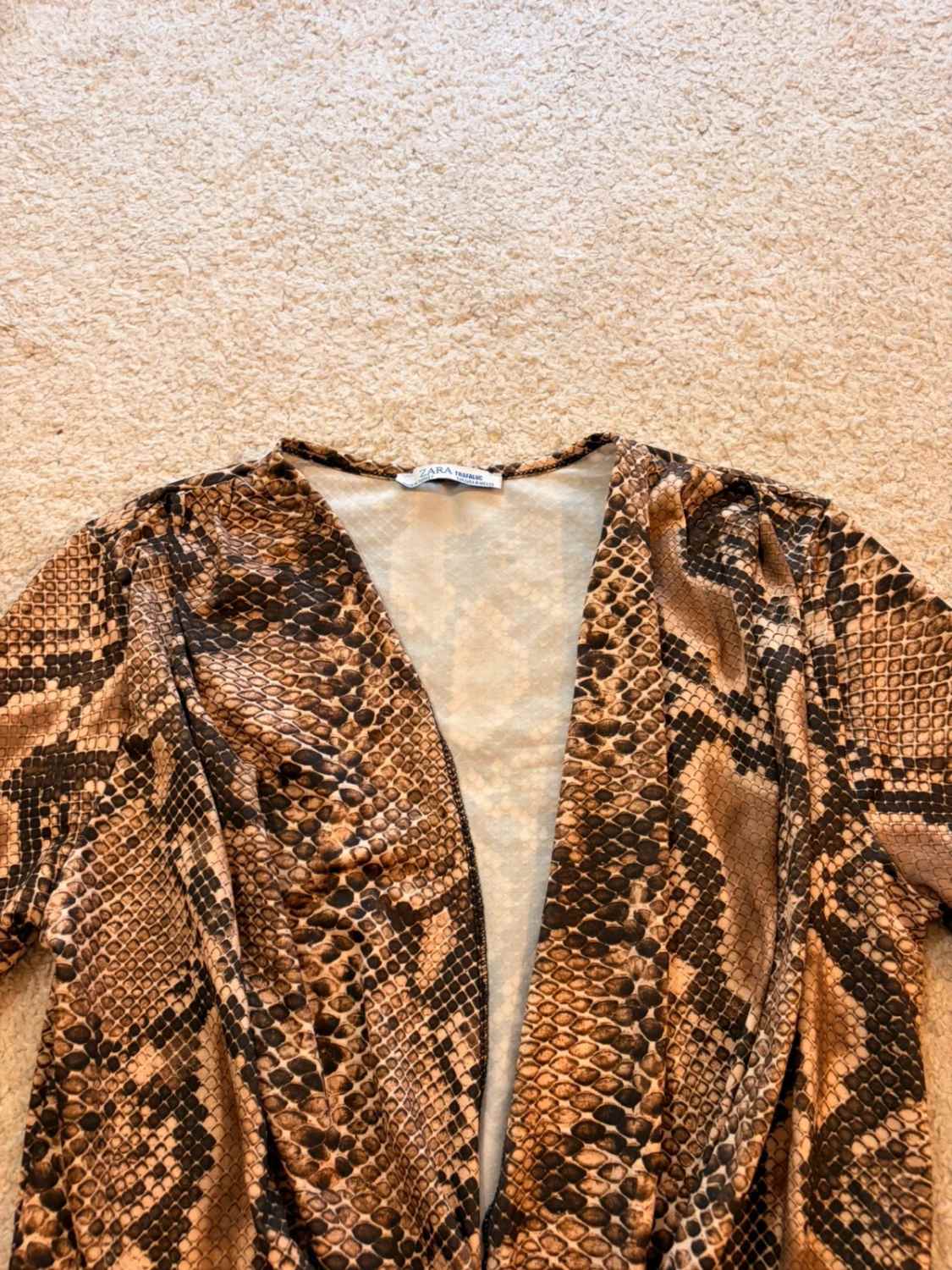 Body Zara Trafaluc - Motif Serpent - Femme (M)