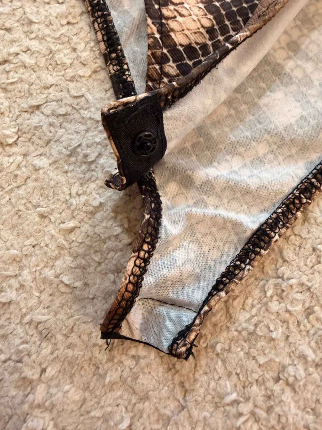 Body Zara Trafaluc - Motif Serpent - Femme (M)