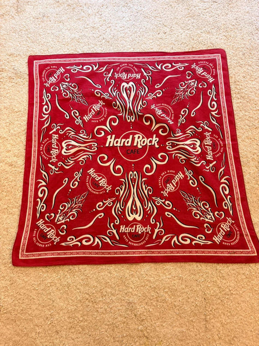 Bandana Hard Rock Cafe - Bordeaux - Unisexe