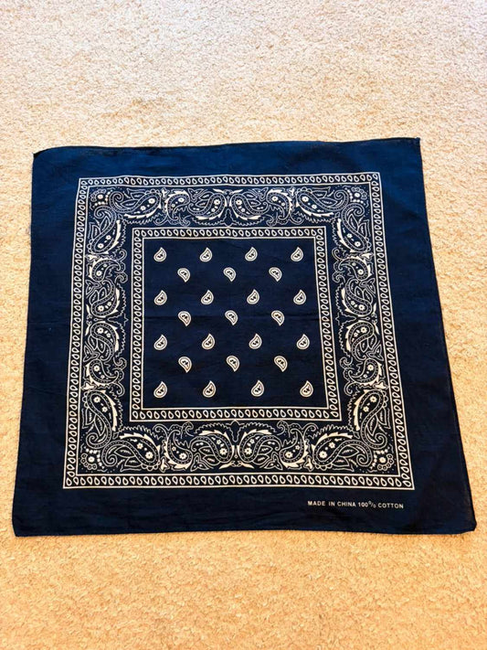 Bandana Marine - Motifs Blanc - Unisexe