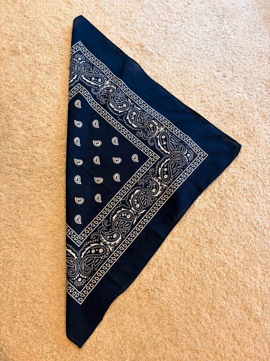 Bandana Marine - Motifs Blanc - Unisexe