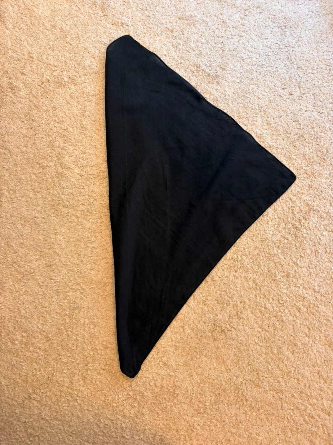 Bandana Noir - Unisexe - Coton