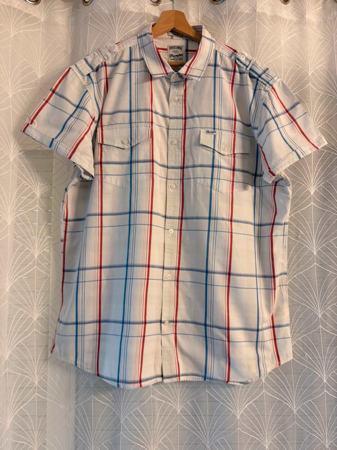 Chemisier Wrangler Regular Fit à Manches Courtes - Frais & Spacieux