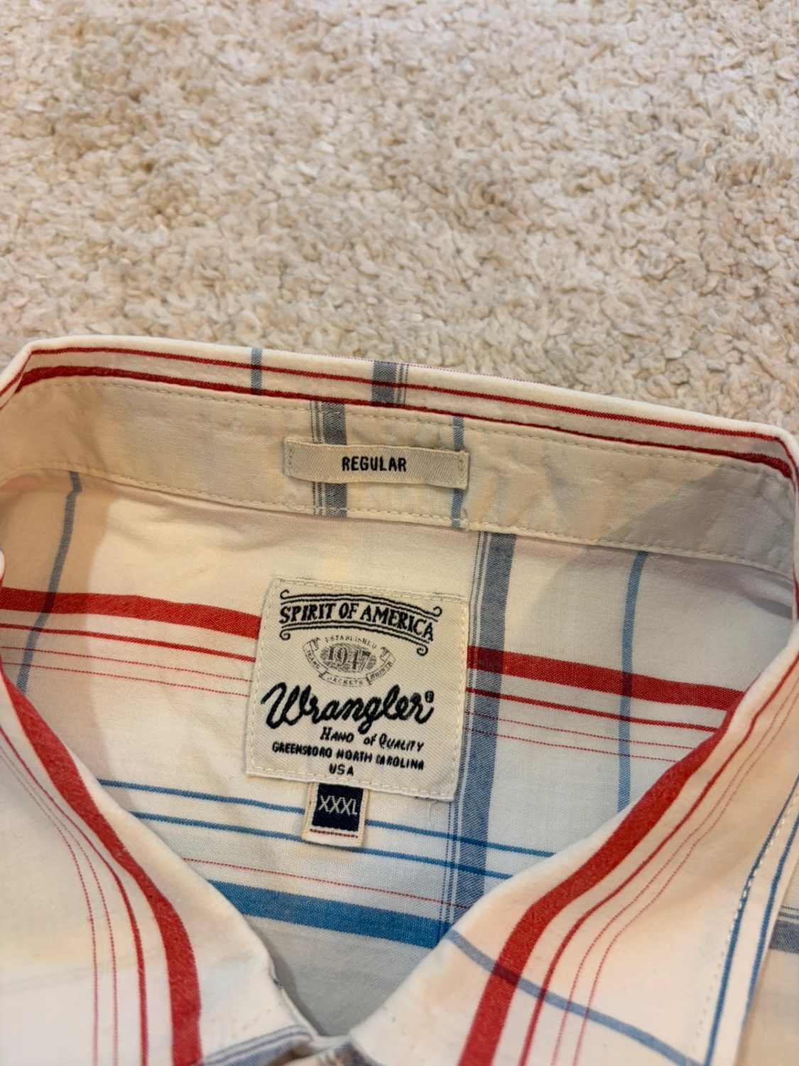 Chemisier Wrangler Regular Fit à Manches Courtes - Frais & Spacieux