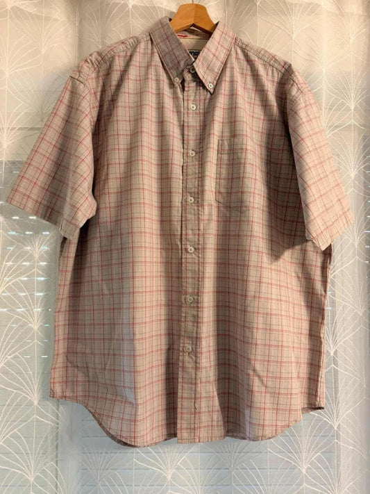 Chemise Wrangler Hero - Carreaux Beige/Rouge/Blanc - Taille XL