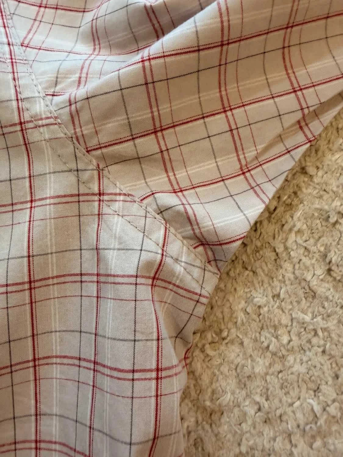 Chemise Wrangler Hero - Carreaux Beige/Rouge/Blanc - Taille XL